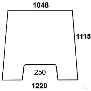Parbriz superior - 3619177M1N